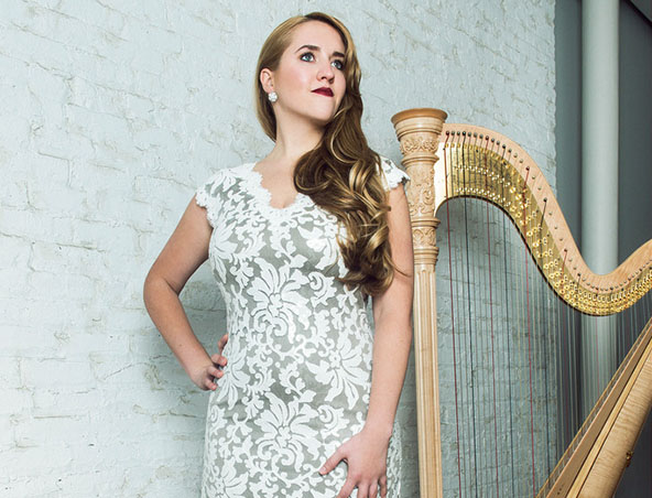 Sydney Harpist Emily