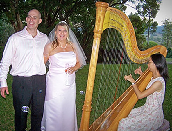 Brisbane Wedding Harpist C